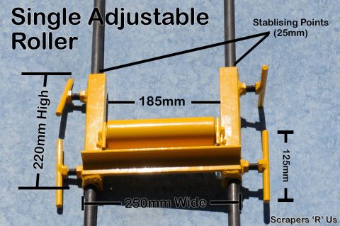 Single Adjustable Concrete Pump Roller