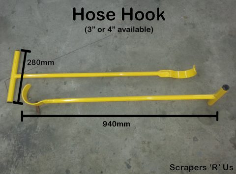 concrete pump hose hook