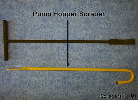 Pump Hopper Scraper Side View
